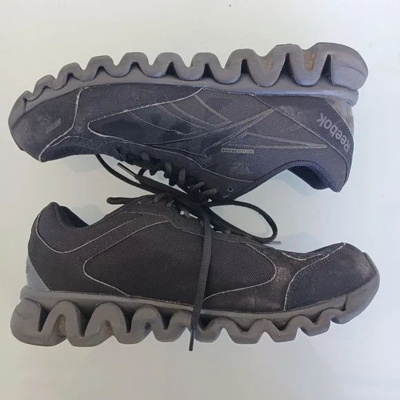 Reebok ZigLite Mens Running Shoes Size 9.5 Black ZigTech V46946 Sneaker - Picture 11 of 11